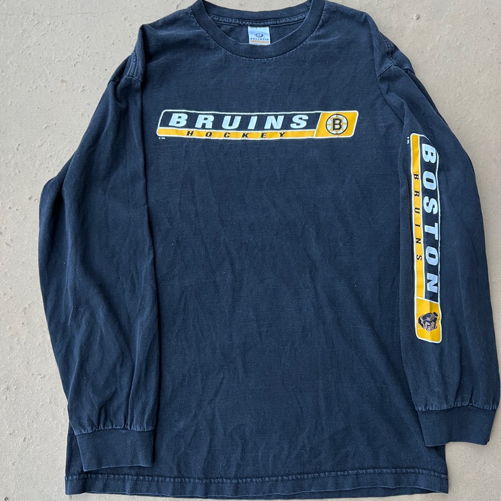 Vintage Boston Bruins Long Sleeve Shirt